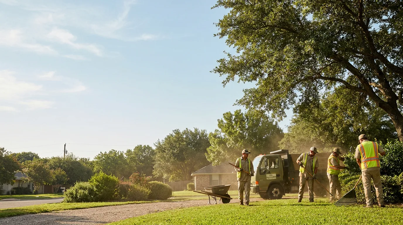Landscaping in Wickett, TX near me